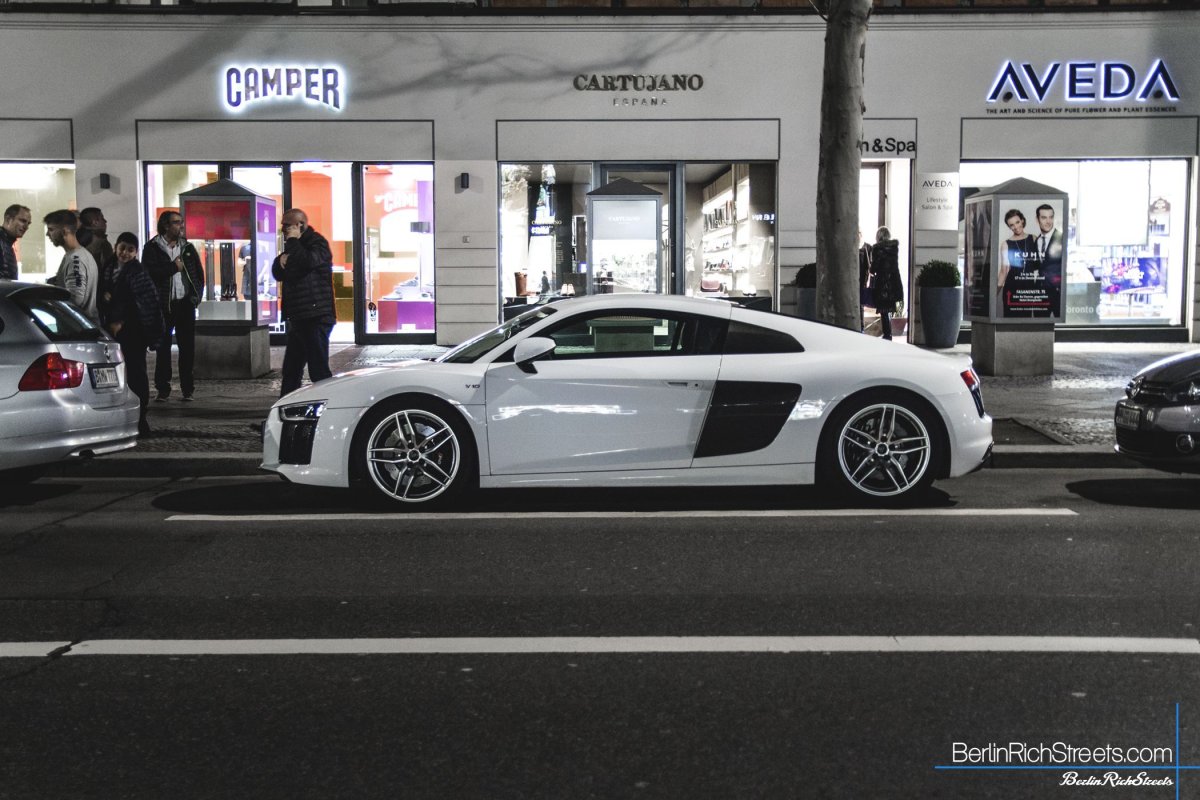 Audi R8 V10 (2016) spotted in Berlin — BerlinRichStreets
